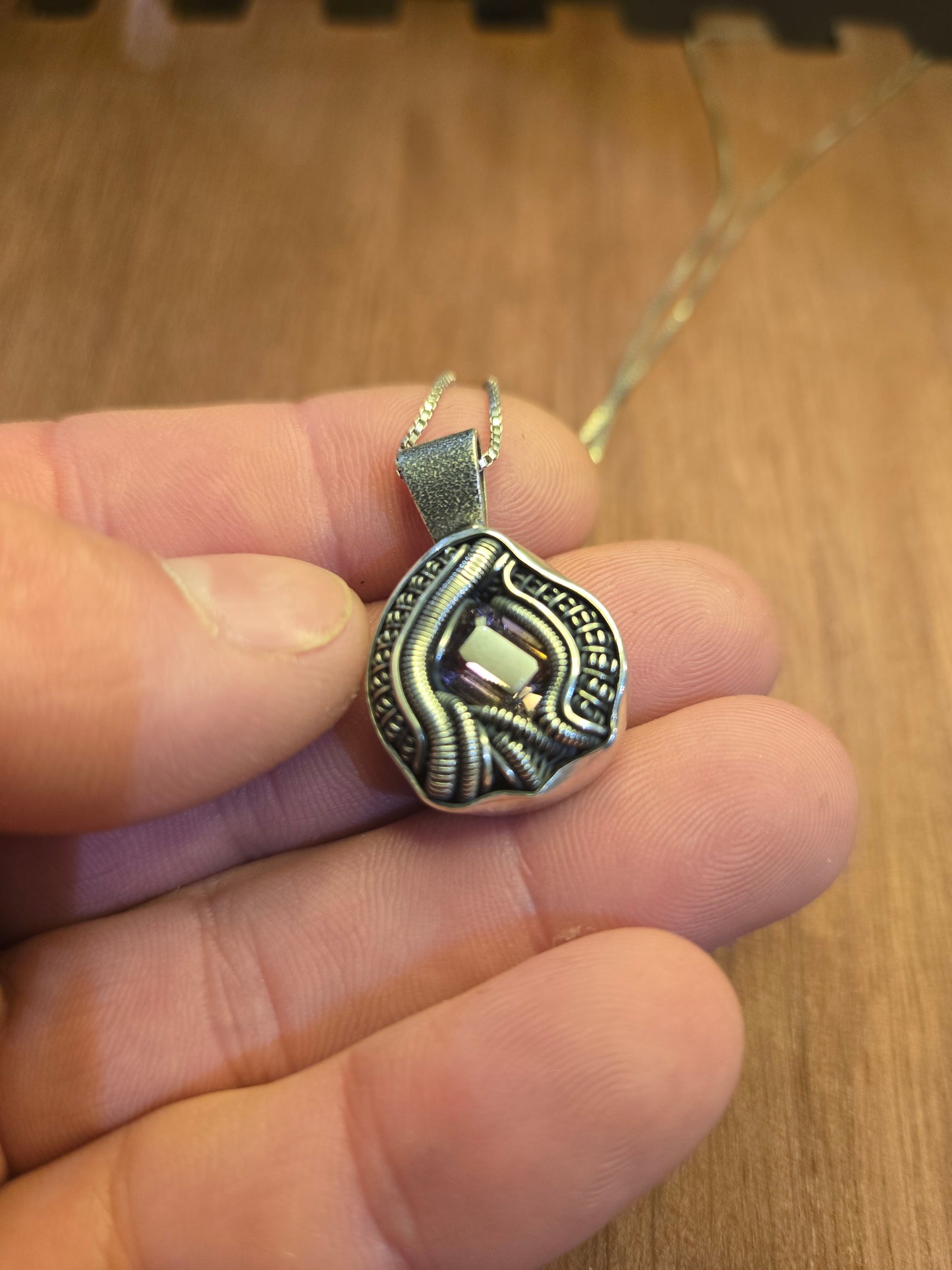 Mini Ametrine pendant