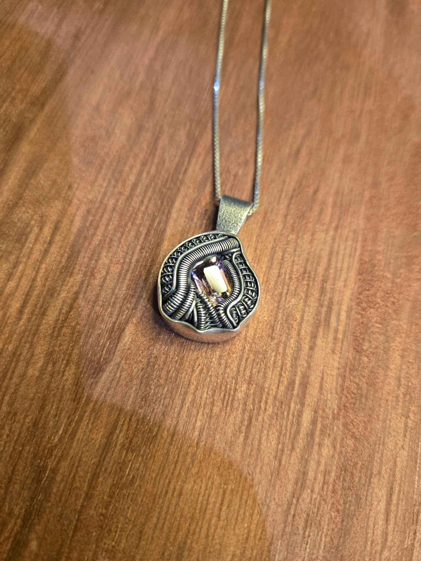 Mini Ametrine pendant
