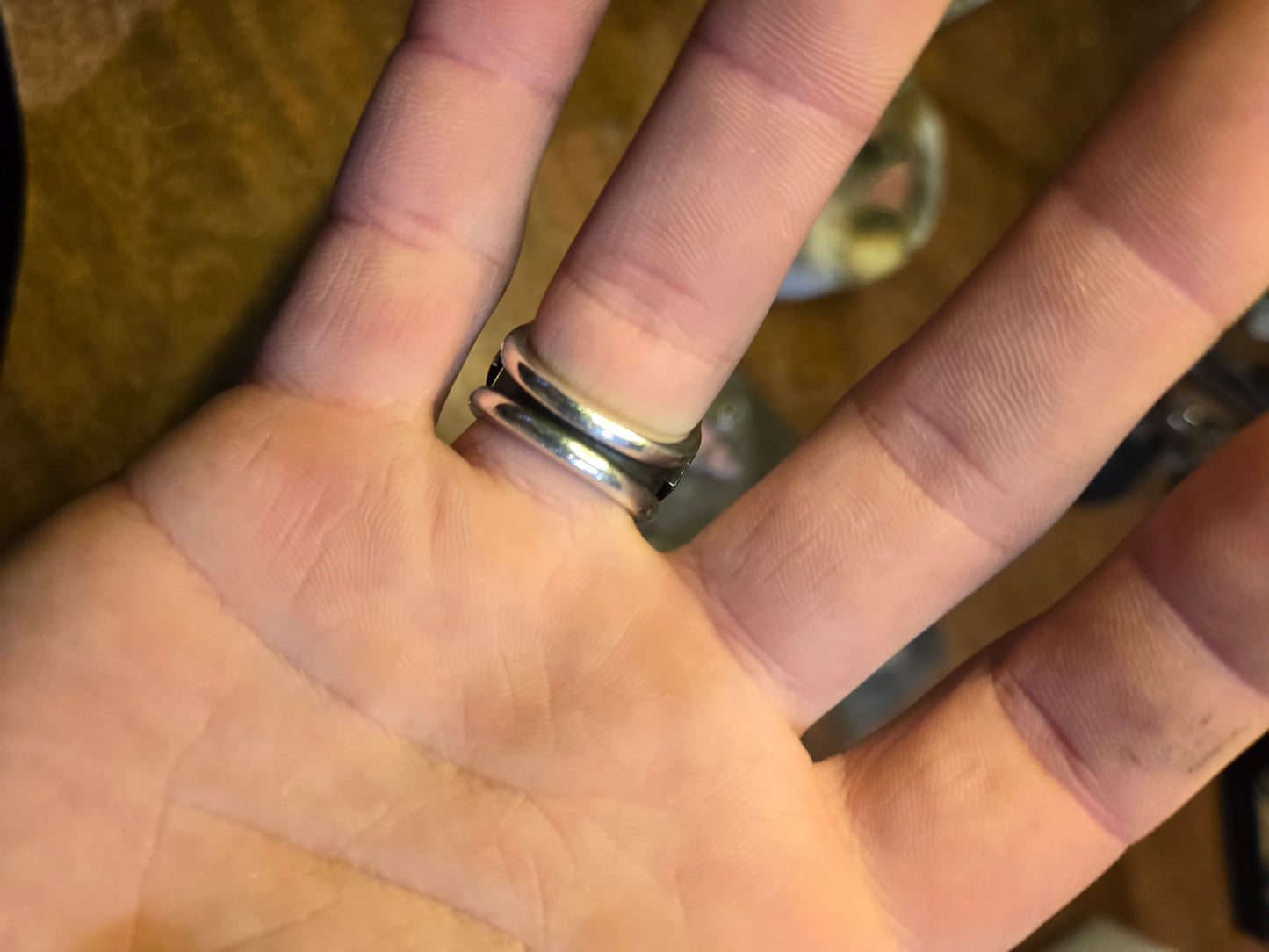 Salty Rhodonite ring