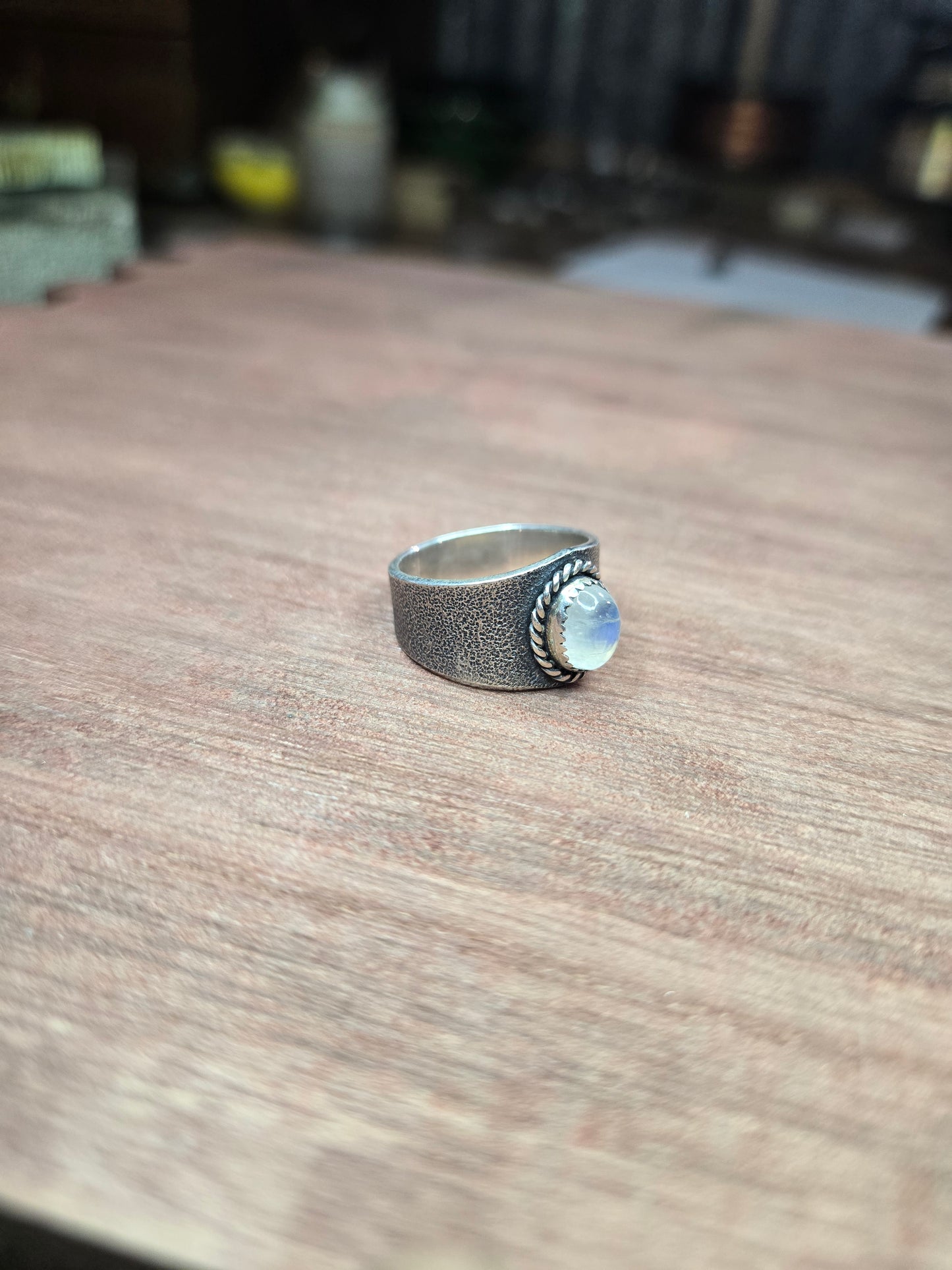 Moonstone ring