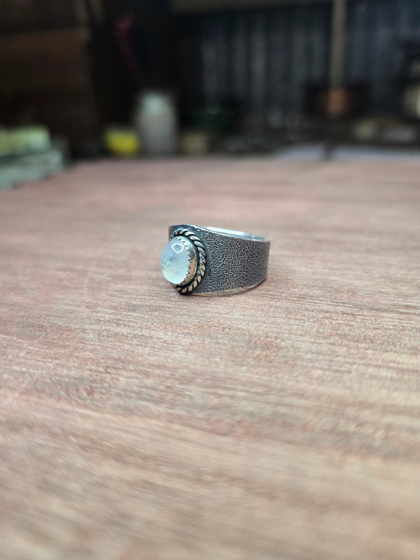 Moonstone ring
