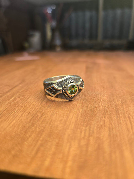 Peridot ring