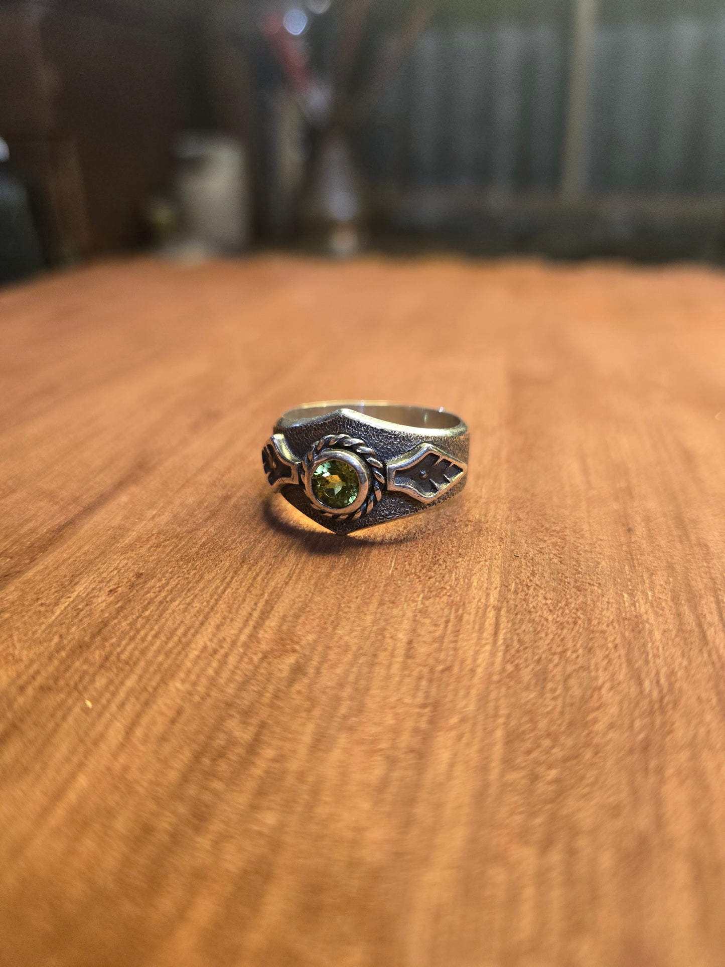 Peridot ring