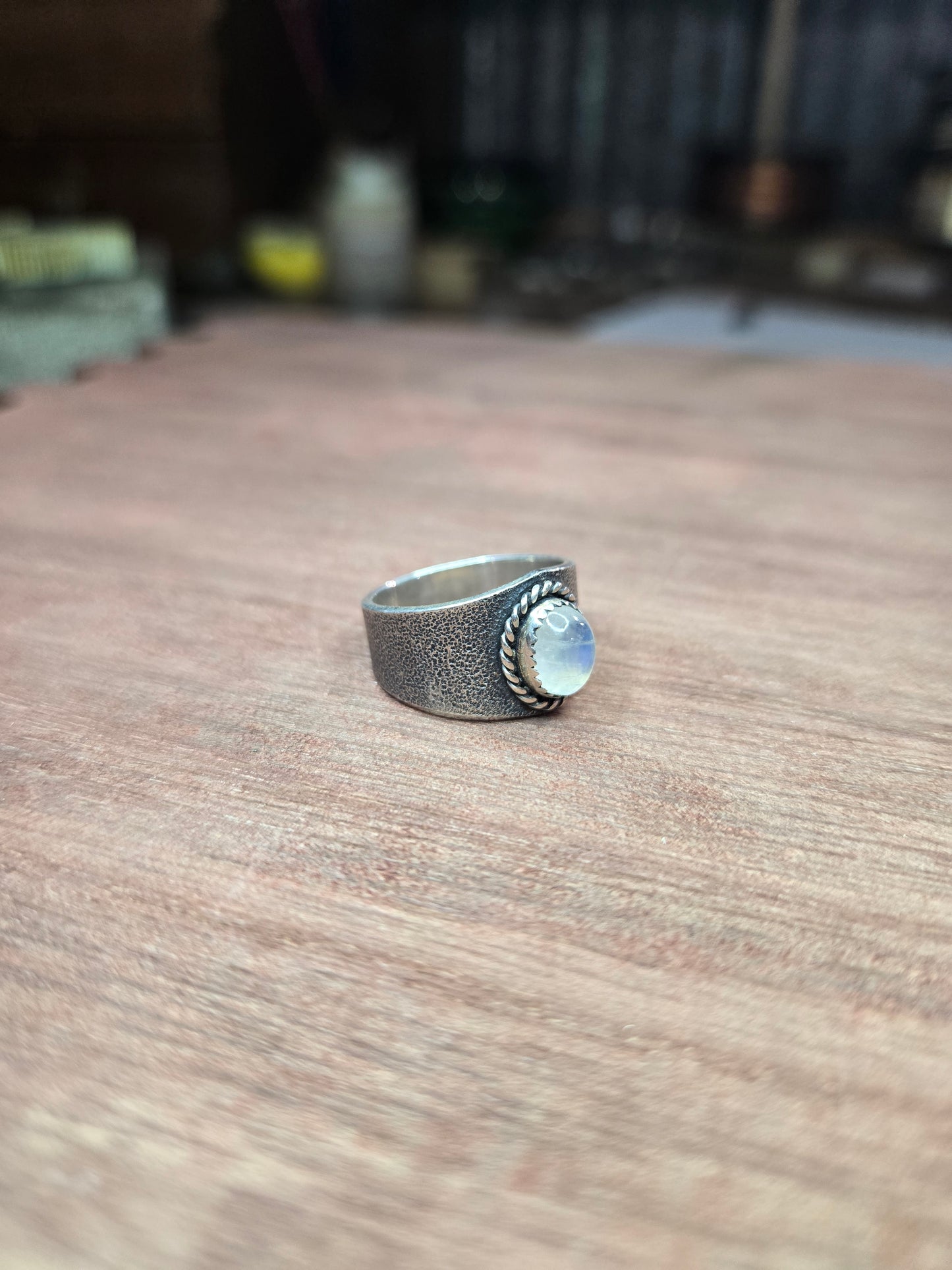 Moonstone ring